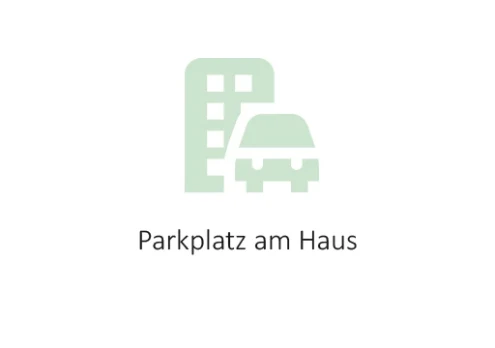 Parkplatz am Haus
